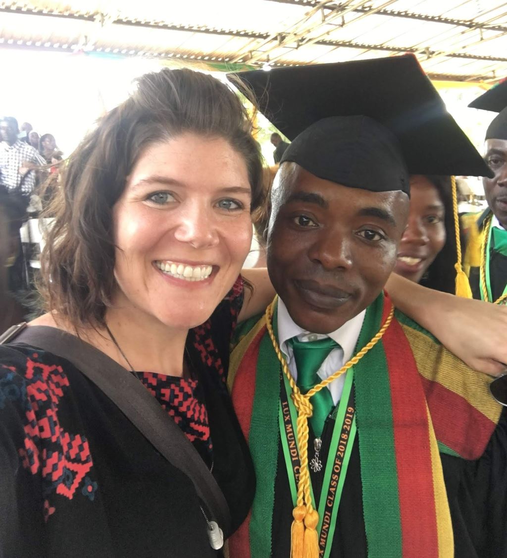 Dr. Laura Romcevich in Liberia