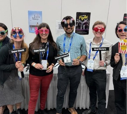 Group with masks