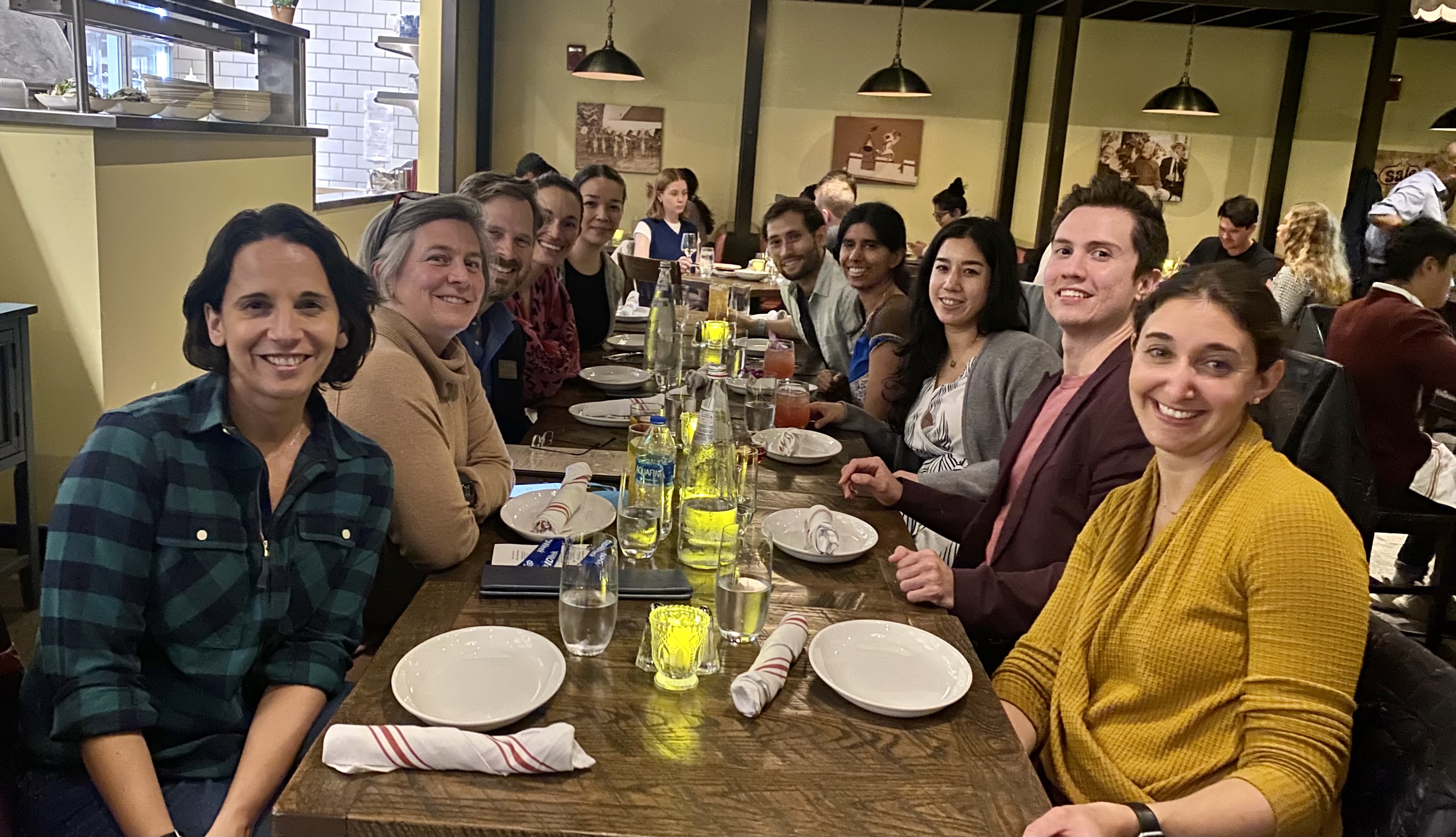 Fellowship Program Group Eating 